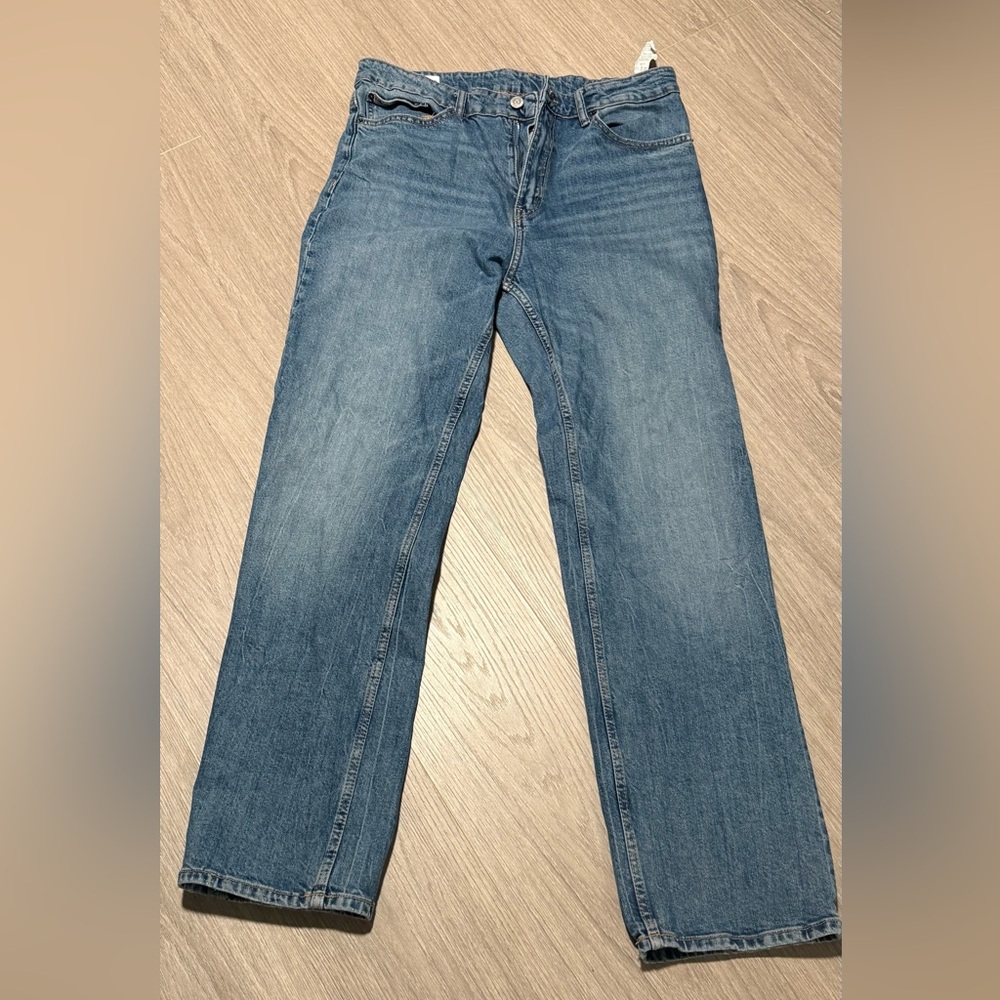 Zara women Straight Blue Jeans